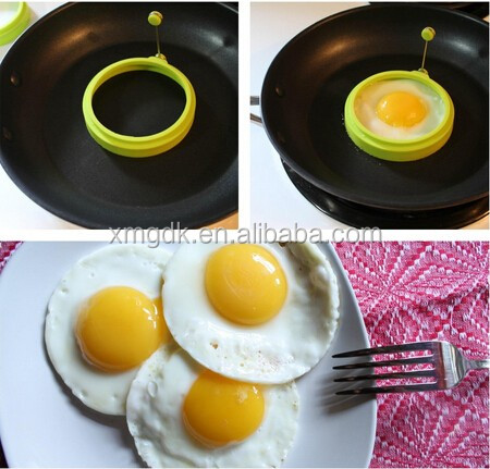 キッチンツールで非- スティック揚げ卵調理器金型シリコンフライパン卵パンケーキ型の卵リング仕入れ・メーカー・工場