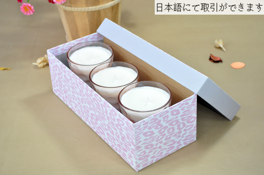 芳香大豆キャンドル/キャンドル蜜蝋 新パッケージデザイナー問屋・仕入れ・卸・卸売り