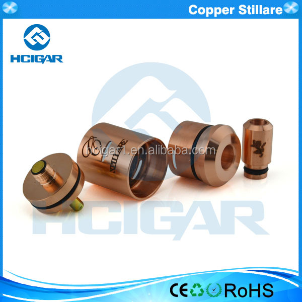 Hcigar high quality 1:1 clone copper stillare rda stillare clone atomizer with factory price
