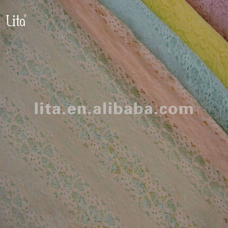 M1100 сдвоенная линия использование платья ткани шнурка spandex desidn цветка