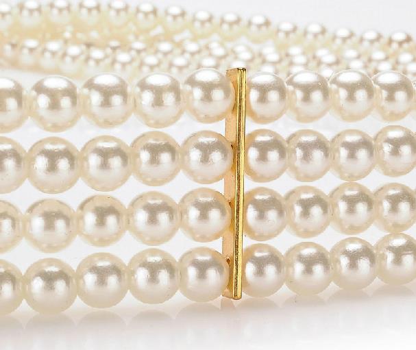 女性の真珠2015花付きベルト用バックルの布の装飾仕入れ・メーカー・工場