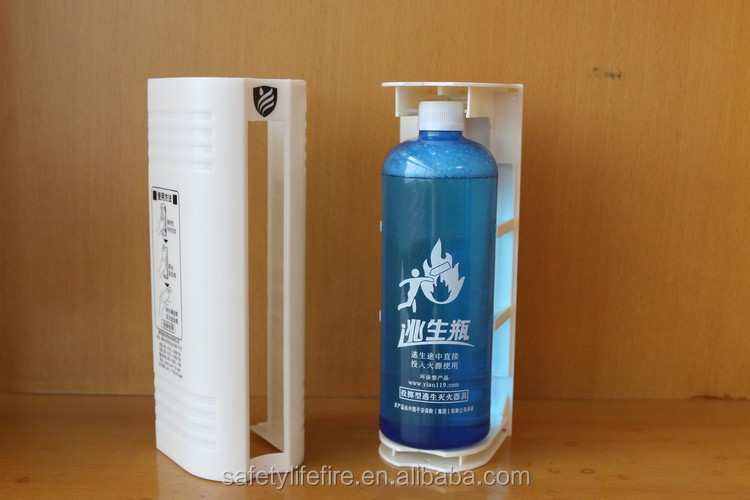 Fire extinguisher throw