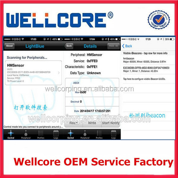 Wellcoreibeacon建て- cc25414.0ibeaconcr2477bleモジュールを搭載問屋・仕入れ・卸・卸売り