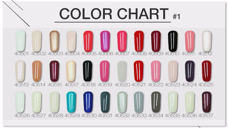 Cco Impress For Nail Art Polish Gel Chart Color Color Chart 5 1 Jpg