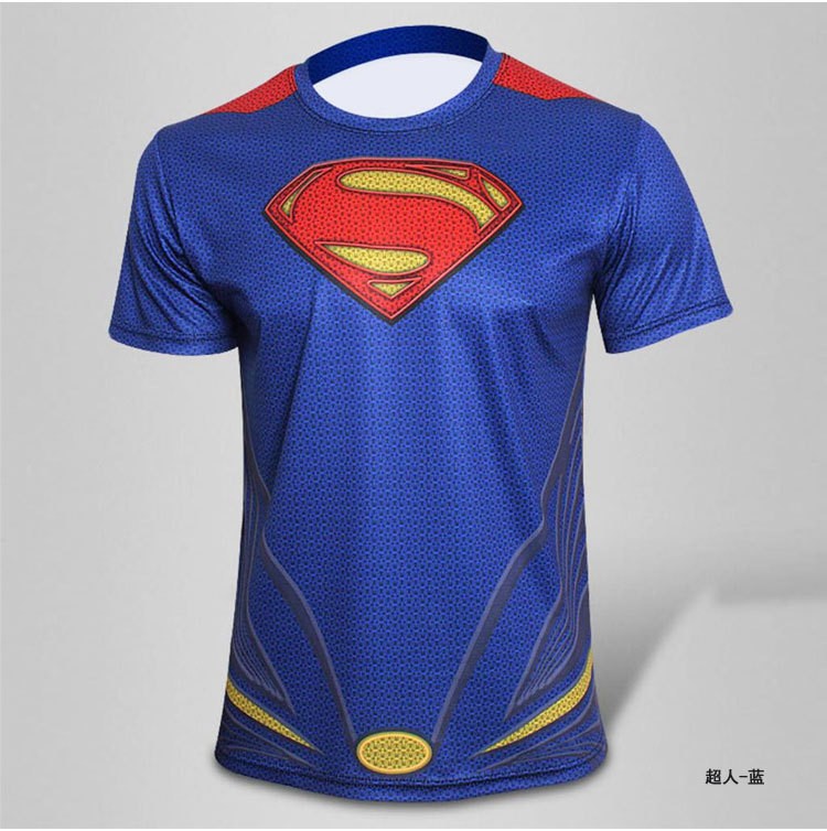 スーパーヒーローtシャツ、2015カジュアルプリントスパイダーマン&はハルク&アイアンマン&キャプテンアメリカtシャツ、 卸売スーパーマンtシャツ仕入れ・メーカー・工場