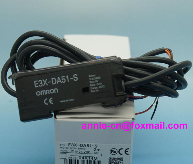 新しく、 元e3x-da21-s、 オムロン光電スイッチe3x-da51-s、 光ファイバ増幅器12-24vdc2m仕入れ・メーカー・工場