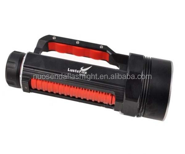 Lustfiredv4004xcreexm-l24800無電極ledダイビング懐中電灯ルーメンマグネトロン( 2x26650)問屋・仕入れ・卸・卸売り