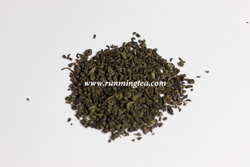 Organic gunpowder tea