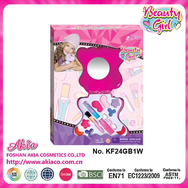 美しさの女の子の安全なミラーヤシ- トップ知的ゲーム子供のための化粧品セット 問屋・仕入れ・卸・卸売り