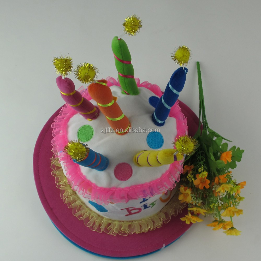 Funny Birthday Cake Party Hat