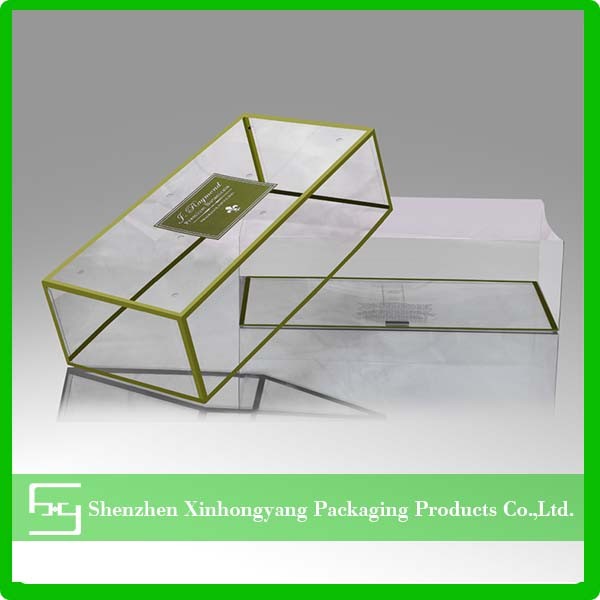 カスタム印刷透明なpvcプラスチック包装ボックス、 ペットプラスチックの箱食品用仕入れ・メーカー・工場