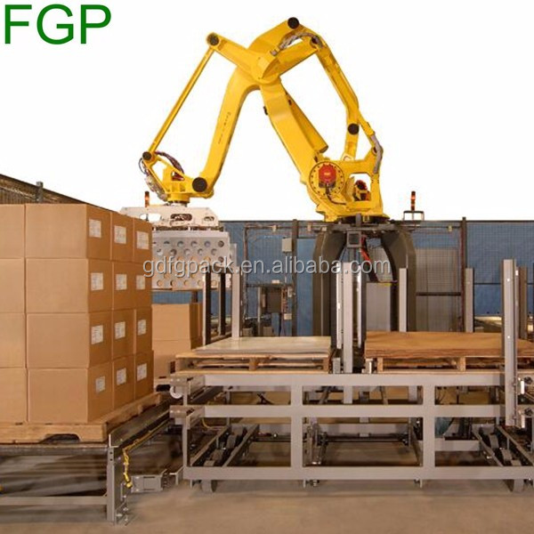 高速自動カートンボックスを積層したマシン/カートンボックスpalletizer仕入れ・メーカー・工場