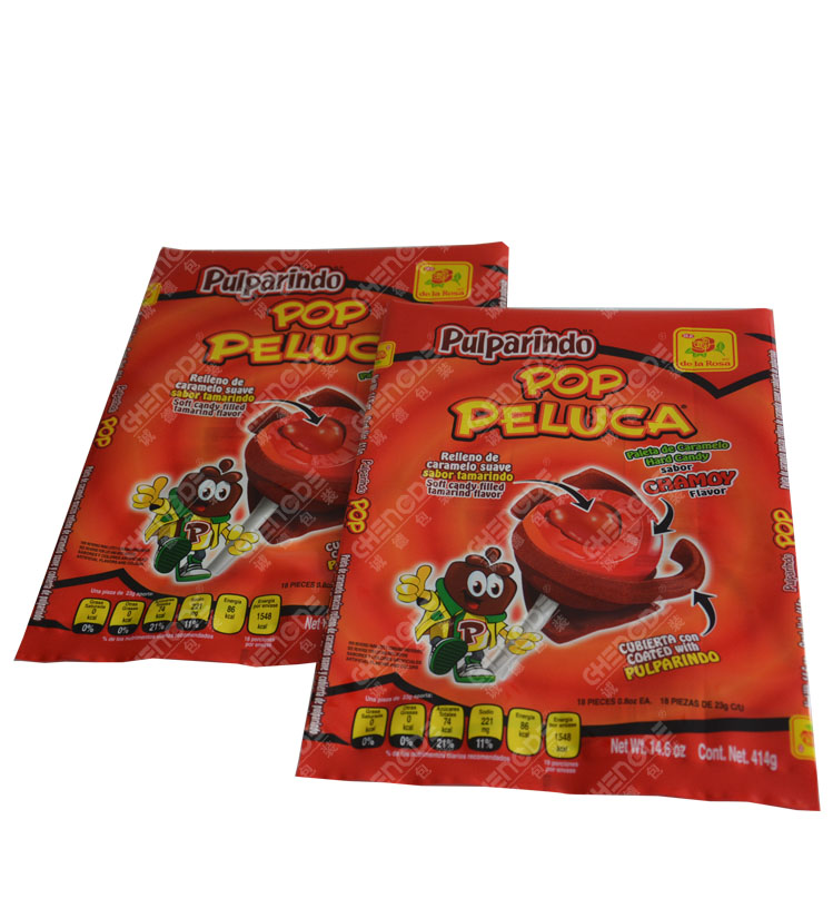 lollipop candy packaging bag