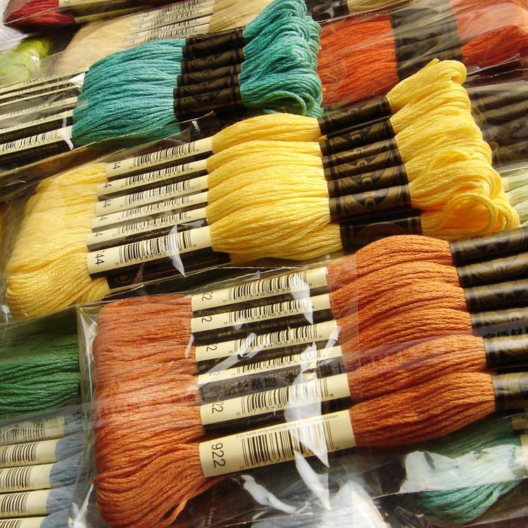 中国卸売綿の糸のミシン糸クロスステッチの糸仕入れ・メーカー・工場
