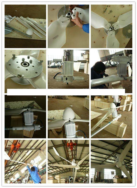 residential 5kw wind solar hybrid system (wind turbine + solar panels )