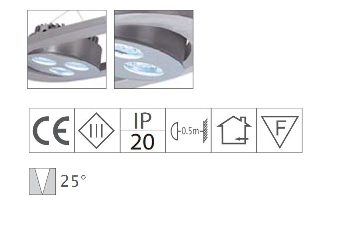 モダンなデザイン6wcri85スパーク新しい設計高効率ledの低ベイライト問屋・仕入れ・卸・卸売り
