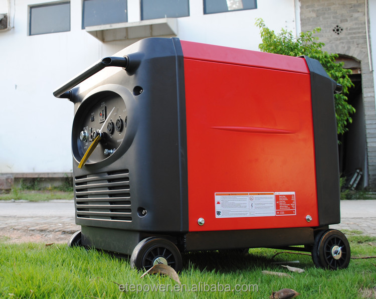 5kw 6kw silent gasoline inverter generator