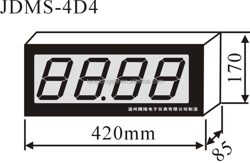 Jdms- 4d4インチデジタルタイマーとデジタル温度計の画面仕入れ・メーカー・工場