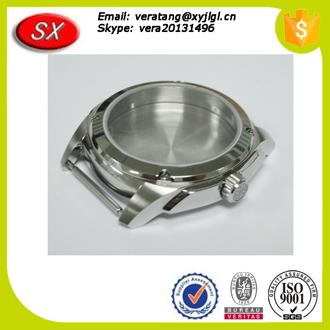 Custom Cnc Empty Watch Case Stainless Steel Back Watch Case 316l Buy