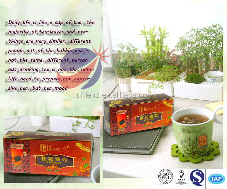 Refine chinese tea supply in yunnan chinese puer tea puer slim tea