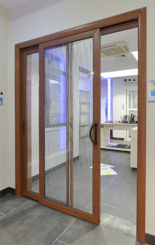 Acg interno in alluminio appeso porte scorrevoli in vetro per la ... Porte vetrate per interni