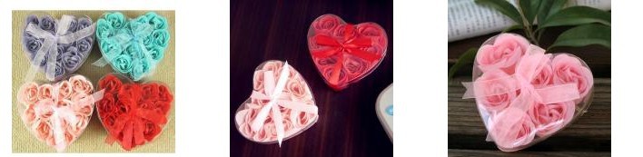 卸売中国ロマンチックなバレンタインデーの贈り物バラ石鹸の花の美しさ問屋・仕入れ・卸・卸売り