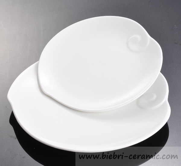 10.5 Round Shaped Nice Quality Ceramic Dinner Plates And Dishes For HOtel And restaurant 2