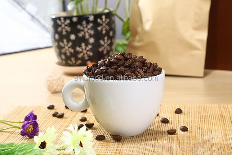 Roasted coffee beans pregiata