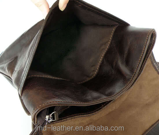 7046Q Dropship Bag Cowhide Tablet Messenger Bag