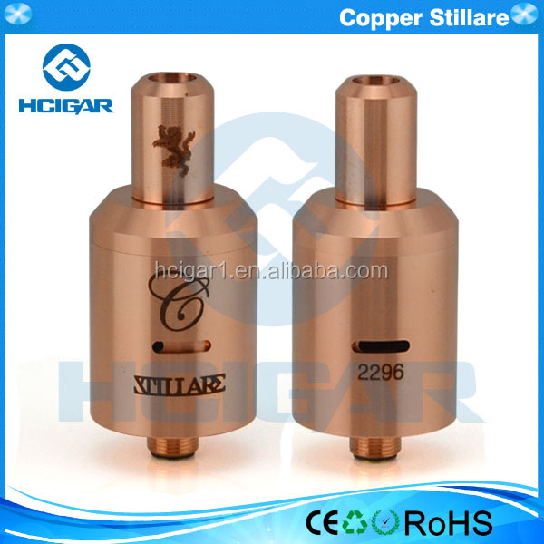 Hcigar high quality 1:1 clone copper stillare rda stillare clone atomizer with factory price