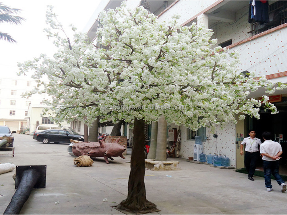 7ftツリー屋内装飾的な人工的な桜の花の人工的な桜の木のピンク問屋・仕入れ・卸・卸売り