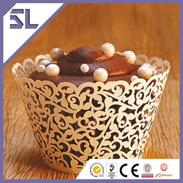 Less MOQ Nice Cupcake Wrappers for Cake Decoration Accessory China Supplier