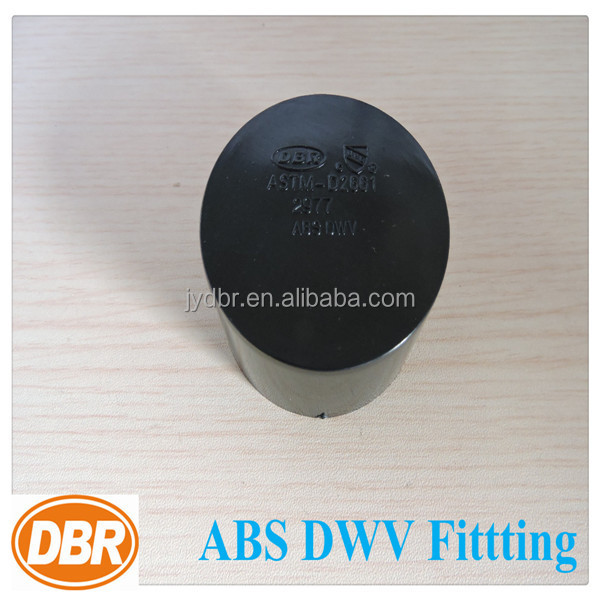 China abs dwv manufacturer supply end cap thin wall