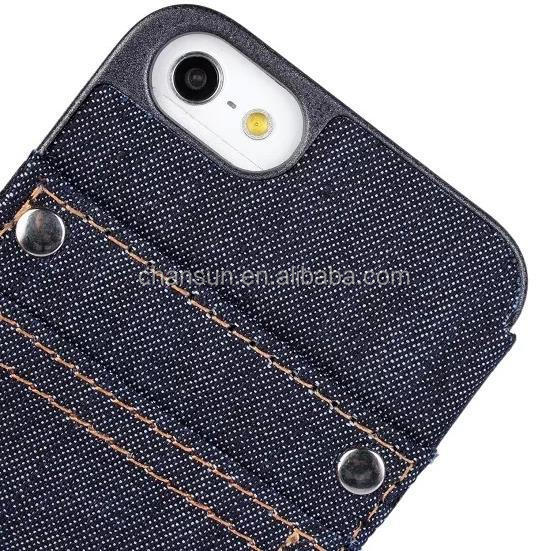 China product jean cell phone case pu leather case for iphone6.jpg