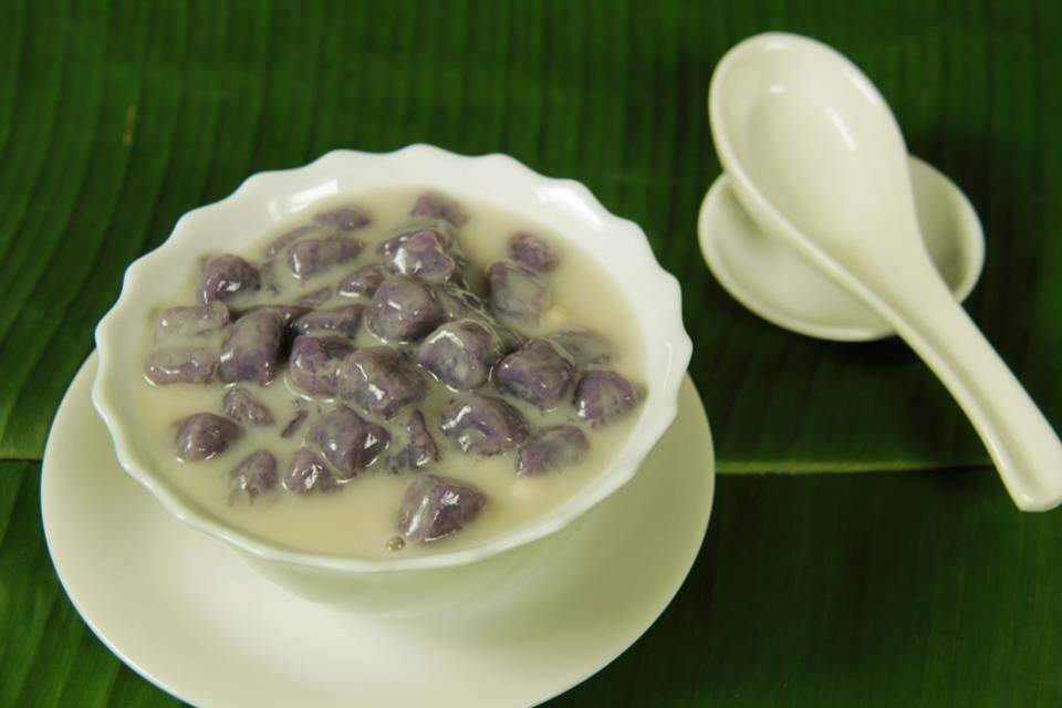 Taro Ball In Coconut Milk Buy Thai Style Dessert Taro Ball In Coconut