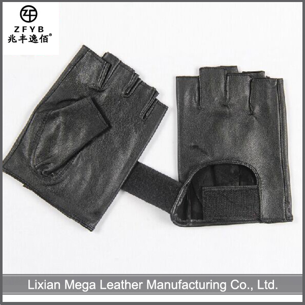 China Supplier High Quality Leather Gloves No Fingers Buy Leather
