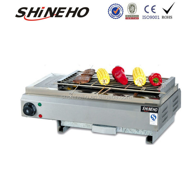 W142 Electric Indoor Hibachi Bbq Barbecue Grill With Lava Rock Buy Electric Barbecue Grill