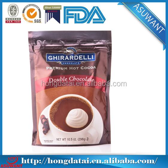 Instant cocoa Hot Chocolate Drinking powder sachets