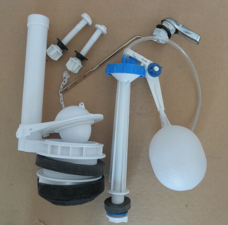 Toilet Fittings Flushing System With Watersaving And Side Inlet Valve