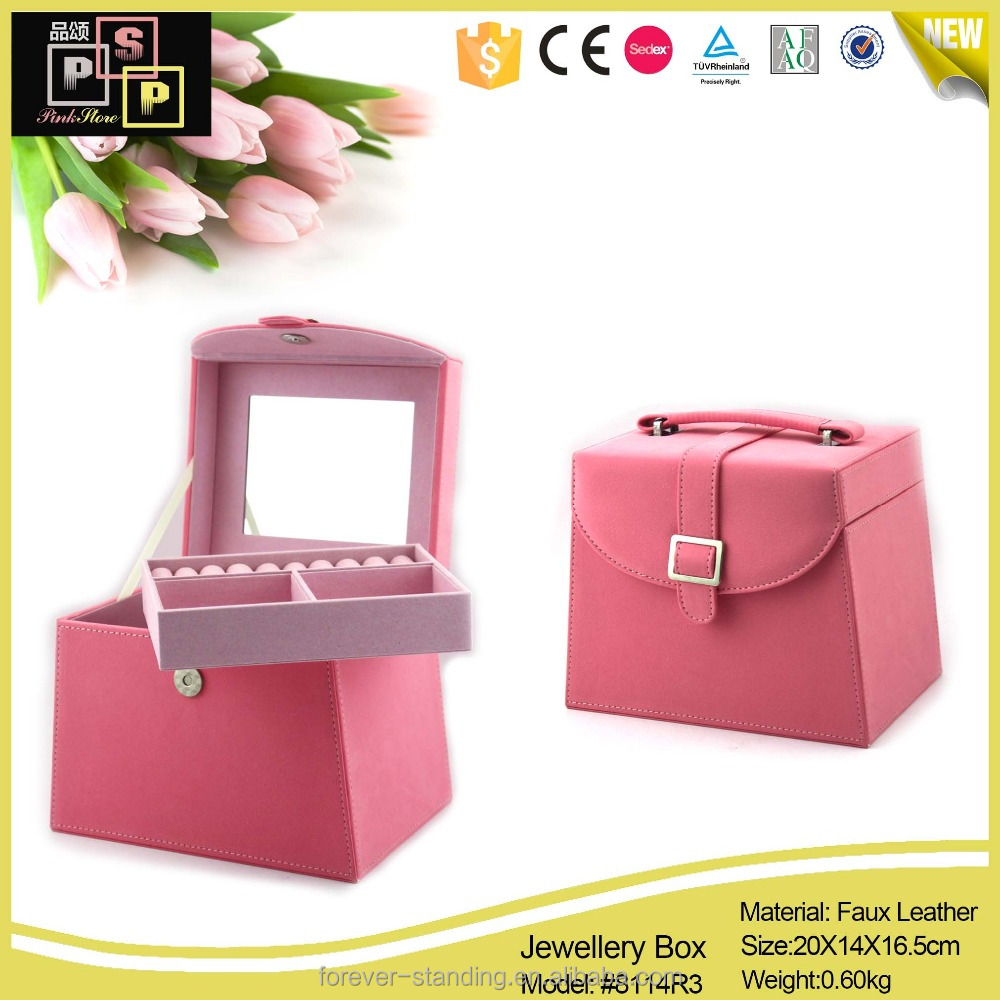 beautiful fashion red custom jewelry gift boxes