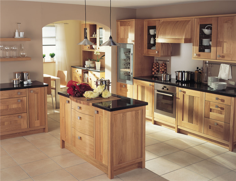 Beste gefühl holz luxus küche designs wandschrank produkt id ...