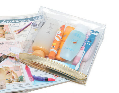 カスタマイズ可能な新しい2014年をクリアpvc化粧品袋/ttc-b266旅行化粧品袋 問屋・仕入れ・卸・卸売り