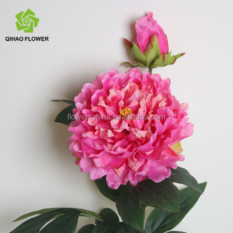 安い装飾的な花の人工penoy大きな花仕入れ・メーカー・工場