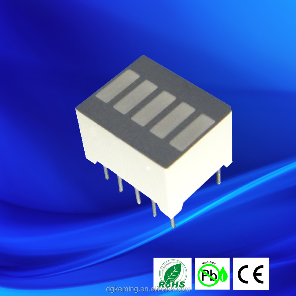 3 colors led bar graph 5 segment bar graph display China manufacturer