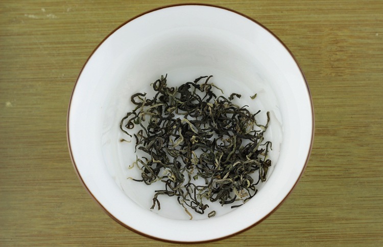 Hot herbal slimming hand made gunpowder green tea