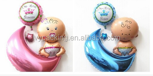の赤ん坊の形のバルーンベビーシャワー箔の風船・パーティー装飾ヘリウムバルーン問屋・仕入れ・卸・卸売り