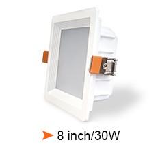 良い販売18ワット30ワットcob ledダウンライト長方形調光対応ledダウンライトで3年保証仕入れ・メーカー・工場