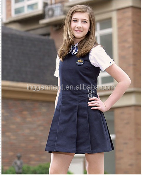 school girl jumper dress