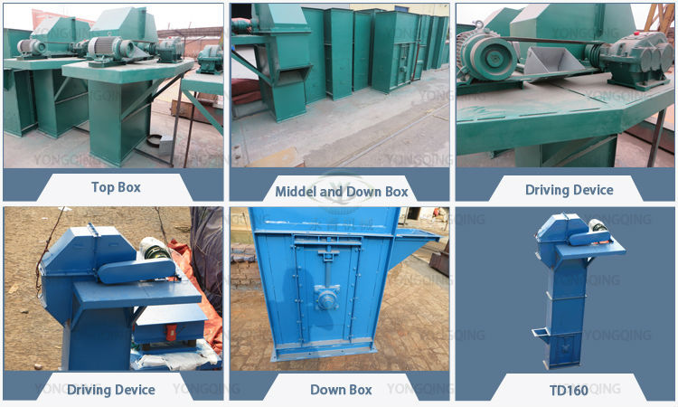 China vertical conveyor manufacturer bucket elevator for sale