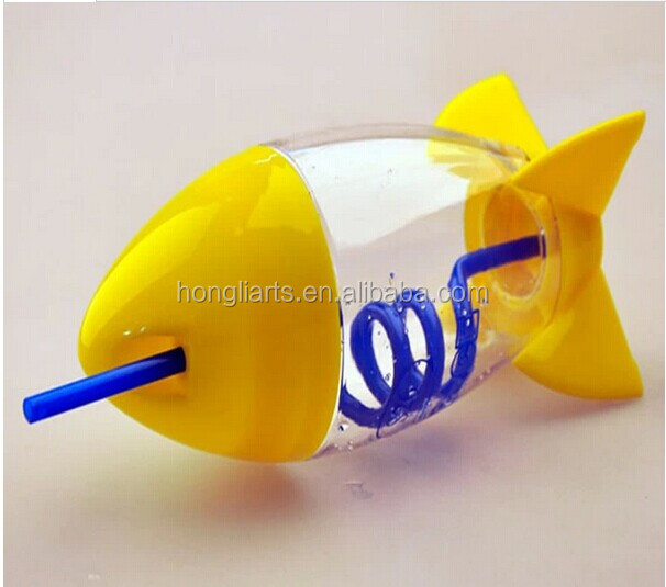 新しいスタイルのプラスチック製の子供の水2014年/カッププラスチック製のロケット仕入れ・メーカー・工場
